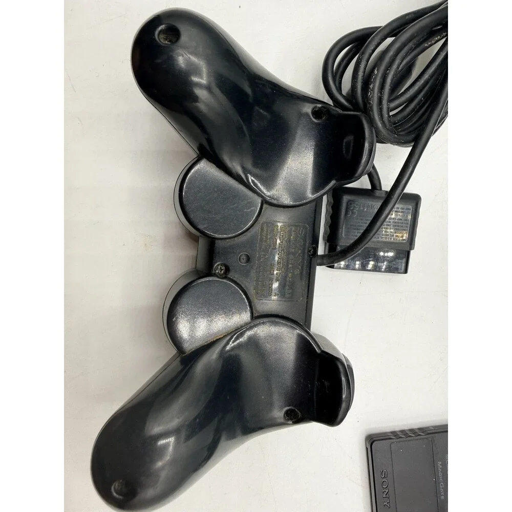 PlayStation 2 PS2 Fat Console SCPH-50001 w/ Remote Power Supply Memory & AV Cord